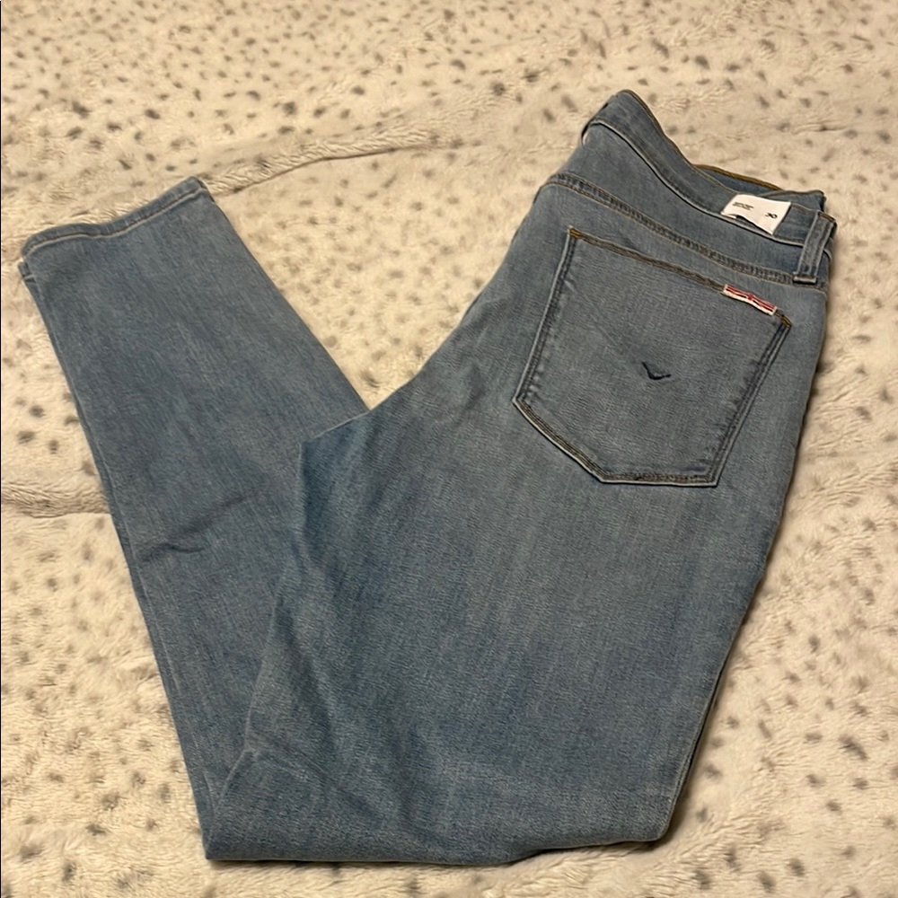 Hudson Jeans Blue Straight Leg Denim